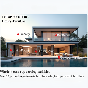 طقم كنب معياري بتصميم تجريدي أصلي فاخر من عناصر بيكاسو على طراز الفلل، مصنوع من قماش عالي الجودة بحشوة إسفنجية لغرفة المعيشة - Product Image 6