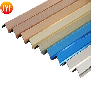 Dây Buộc Tóc Màu Vàng Thép Không Gỉ Trang Trí Gạch Trang Trí Dải Hình Chữ L - Product Image 5