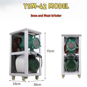 Trituradora de Huesos y <span class=keywords><strong>Carne</strong></span> de Alta Capacidad, Máquina Picadora de <span class=keywords><strong>Carne</strong></span> para Alimento de Aves de Corral - Product Image 1