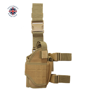 กระเป๋าใส่ปืนแบบยุทธวิธีสำหรับใช้งานกลางแจ้ง ลายพรางอเนกประสงค์  แบบรัดต้นขา รัดแขน รัดเอว พร้อมสายรัดขาแบบยุทธวิธี - Product Image 6