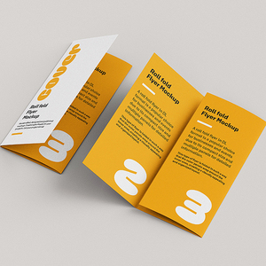 Flyers et dépliants en rouleau imprimés recto-verso, colorés, en papier couché imperméable, avec logo personnalisé, pour entreprises (vente en gros) - Product Image 1