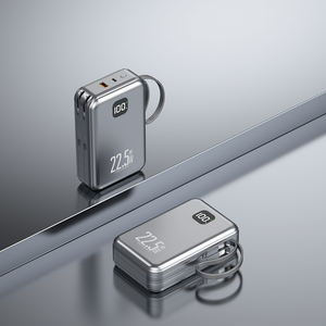 Haute capacité 20000mah <span class=keywords><strong>PowerBank</strong></span> affichage numérique quatre sortie USB Type C 22.5W <span class=keywords><strong>PD</strong></span> Power Bank Micro USB Portable 20000mAh Station - Product Image 2