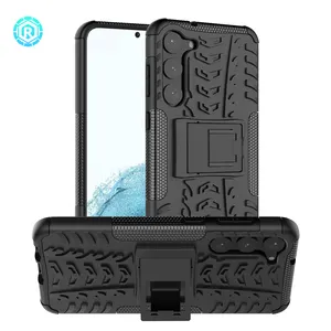 2023 materiale importato Soft TPU Hard PC protezione di tutti i gradi 5 colori disponibili custodia per telefono per Samsung S23 plus 5G