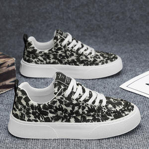 Mode 2026 Nouvelles baskets en toile confortables à semelle épaisse à lacets durables Style coréen Tendance Casual augmentant la taille - Product Image 3