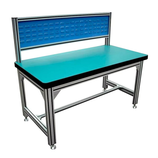 Factory Wholesale ESD Assembly Line Workbench Laboratory Work Benches Electronic Mobile Phone Repair Table