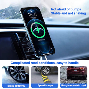 Cargadores inalámbricos de coche magnéticos fuertes de 15W para <span class=keywords><strong>iPhone</strong></span> 14 <span class=keywords><strong>13</strong></span> 12 <span class=keywords><strong>Pro</strong></span> <span class=keywords><strong>Max</strong></span> Air Vent Car Phone Holder <span class=keywords><strong>cargador</strong></span> estación de carga rápida - Product Image 5