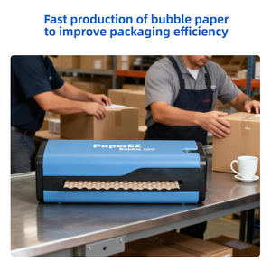 Máquina de Burbujas de Papel Ecológica Automática Compacta PaperEZ, Fácil de Usar para Oficina y Envíos de Pequeñas Empresas (220V) - Product Image 3