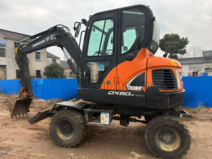 Ventes à bas prix, excavatrice Doosan 60w 5,5 tonnes, petits pneus de chantier, à vendre, d'occasion - Product Image 2