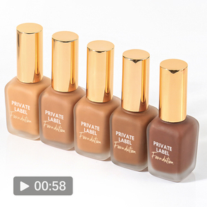 공장 가격 도매 높은 커버 미네랄 메이크업 재단 액체 컨실러 자연 미백 방수 빛 어둠 - Product Image 6