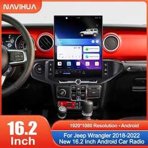 Autoradio Android à grand écran de 16,2 pouces pour Jeep Wrangler JL 2018, navigation GPS multimédia, autoradio Carplay, mise à niveau du moniteur - Product Image 6