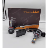 Tubo de cobre de alta potencia Led coche luz Super brillante H4 Luces Led H1 Auto H11 Focos 9005 H7 Led faro bombilla H7 9006 motocicleta