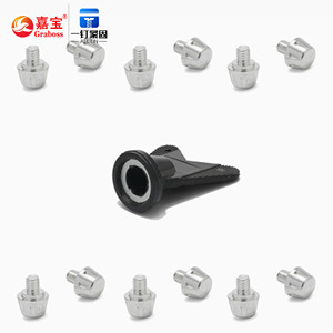 สกรูยึดพื้นรองเท้า <span class=keywords><strong>FG</strong></span>/<span class=keywords><strong>AG</strong></span>/<span class=keywords><strong>SG</strong></span> M5 X 0.8 นิ้ว สีเงิน หัวแบน ระดับ 4.8 และ 6.8 สำหรับรองเท้าฟุตบอลทั่วไป - Product Image 5
