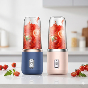 Mini-mixeur portable sans fil pour jus frais, idéal pour les smoothies protéinés – Tasse mixeur individuelle - Product Image 1