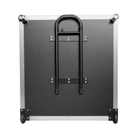 Cabine d'interprétation/translation portable YARMEE pour 2 personnes, système de conférence audio simultanée pour utilisation sur bureau