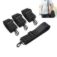 Sangle d'épaule universelle professionnelle classique en nylon imperméable, accessoire pour sac, sangle en tissu rembourrée réglable
