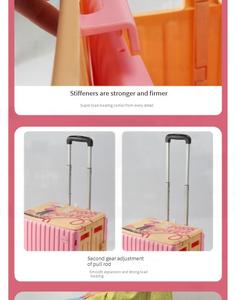 Caja <span class=keywords><strong>de</strong></span> almacenamiento <span class=keywords><strong>de</strong></span> plástico para exteriores con <span class=keywords><strong>carrito</strong></span> <span class=keywords><strong>de</strong></span> mano silencioso para acampar, <span class=keywords><strong>carrito</strong></span> <span class=keywords><strong>de</strong></span> compras plegable, entrega urgente, compatible con OEM - Product Image 4