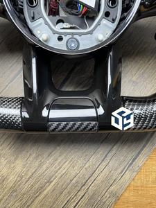 Volant sport en cuir et matériaux de type D pour Mercedes-Benz <span class=keywords><strong>C63s</strong></span> W205 - Product Image 3