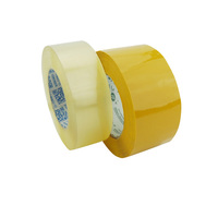 Ruban BOPP transparent facile à déchirer pour le bureau et la fermeture de colis, adhésif acrylique simple face, imperméable
