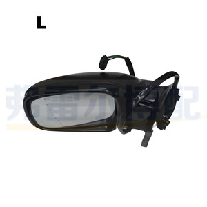 Conjunto de Retrovisor para Peugeot 307, 8149AW Izquierdo, 8149AX Derecho, Plástico Negro, Plegable Manualmente, Piezas de Repuesto - Product Image 3
