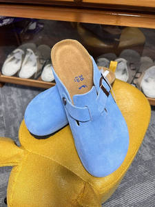 Birkenstocks Sabots <span class=keywords><strong>Mules</strong></span> à Plateforme pour <span class=keywords><strong>Femme</strong></span>, Confortables, en Liège et Cuir Doux, à Bout Fermé, Semelle Intérieure en EVA, Mode Hiver - Product Image 4