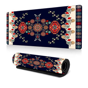 Alfombrilla de ratón estilo alfombra persa, alfombrilla de ratón antideslizante para espacios de trabajo con estilo, alfombrilla de escritorio lavable estética, alfombrilla de juego, nuevo regalo de trabajo para <span class=keywords><strong>Gamer</strong></span> - Product Image 2