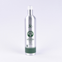 Bouteille en aluminium de 500 ml avec col ROPP, sans BPA, recyclable, bouteille d'huile d'olive de qualité supérieure, huile de cuisson extra vierge, vinaigre, emballage métallique