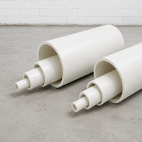 Grand stock d'accessoires de tuyauterie en PVC SCH40 de norme américaine, tous types d'accessoires de plomberie en PVC pour les projets de construction