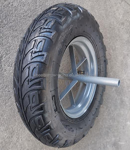 Pneu en caoutchouc <span class=keywords><strong>roue</strong></span> pneumatique 3.50-8 4.00-8 pour <span class=keywords><strong>haemmerlin</strong></span> france modèle brouette <span class=keywords><strong>roue</strong></span> brouette pneu Air pneu gris papillon motif pneu - Product Image 6