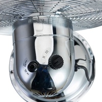 Table de bureau oscillante électrique 12 pouces 3 vitesses ventilateur de refroidissement par air ventilateur de bureau portable de base pour bureau maison chambre ventilateur de Table