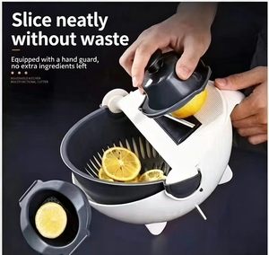 Nouvel <span class=keywords><strong>ustensile</strong></span> de cuisine multifonctionnel, égouttoir qui peut râper ou trancher - Product Image 4