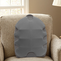 Support lombaire en mousse à mémoire de forme pour les conducteurs d'autobus Chaise de bureau tricotée Coussin de siège de voiture Taille Dossier Soulage Message Point Retour