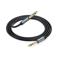 Kabel Stereo TRS 6.35MM Male ke Male kualitas tinggi