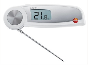 Termómetro Digital Plegable de Metal a Prueba de Agua para Alimentos Testo 104 (Número de Pieza 0563 0104) - Product Image 2