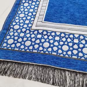 Tappetino da Preghiera Islamico Pieghevole e Lavabile in Poliestere Durevole per Eid Mubarak e Ramadan - Product Image 5
