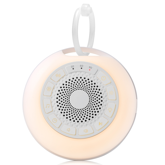 White Noise Machine Baby Night Light pink Noise Machine Sleep Sound Machine Baby Rechargeable