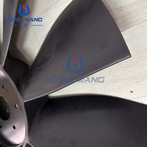 พัดลม3827491สำหรับรถขุดรถตักล้อ L110E L90H L120G L90E L110H การทำงานที่ราบรื่น - Product Image 6