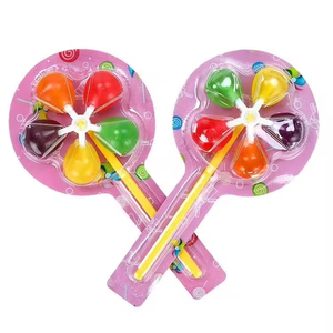 Moulin à vent coloré bonbons durs filature sucette loisirs pour enfants collations de bonbons créatives - Product Image 1