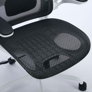 Ayarlanabilir kafalık rahat kumaş tasarımı ile Modern lüks patron sandalyesi döner ergonomik ofis mobilyaları - Product Image 6