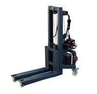 Chariot élévateur portable 300 kg de charge, hauteur de levage 1,6 m pour éclairages de scène, caissons acoustiques, commerce de détail, restaurants, alimentation 12V 220V