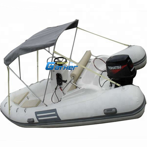 Approbation CE 480cm Hypalon./PVC RIB 480 <span class=keywords><strong>Bateau</strong></span> <span class=keywords><strong>Semi</strong></span> <span class=keywords><strong>Rigide</strong></span> En Fibre De Verre Gonflable Sport RIB <span class=keywords><strong>Bateau</strong></span> Pêche À Grande Vitesse RIB480B - Product Image 3