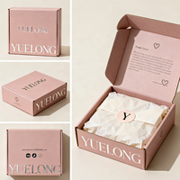 Boîte d'emballage en carton ondulé personnalisée pour l'expédition, boîte cadeau artisanale pour l'expédition