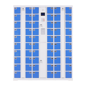 ตู้เก็บสมาร์ทโฟนแบบกลางโต๊ะ 30 40 50 60 ประตู ระบบสแกนบัตรและจดจำใบหน้า สำหรับใช้ในสำนักงาน - Product Image 5