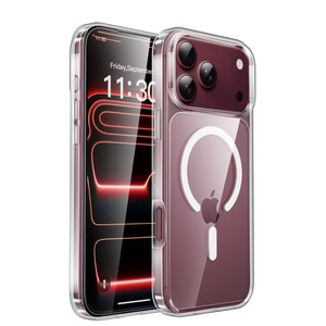 Fashionable High Quality Magnetic <b>Wireless</b> Charging TPU+<b>PC</b> Shockproof Phone Protection Case for 11 Series 18 Pro 13 - Product Image 2