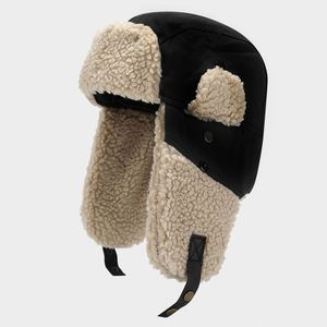 Gorro de aviador Winter Trooper para hombre y mujer, estilo trapper con orejeras e impresión digital para viajes y clima nevado - Product Image 6