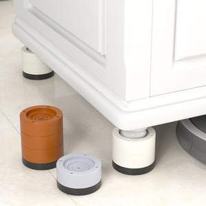 Nivelador de Muebles Ajustable Qinfeng, Almohadilla Antideslizante de Plástico de 3 Capas para Aumentar la Altura, Amortiguador para Gabinetes y Camas - Product Image 1