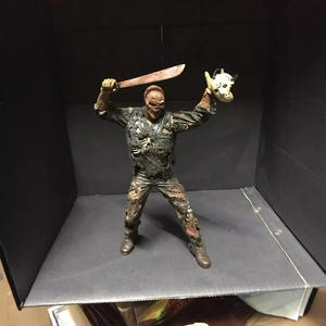 Jason Green <span class=keywords><strong>Horror</strong></span> Hall Fame Mock-Up movible New Black Friday Figuras DE ACCIÓN Set Modelo de juguete de plástico ODM Box Condition New JASON - Product Image 4