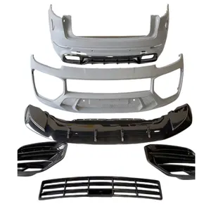 Body Kit MTR Style Dry Carbon Fiber Front Bumper Rear bumper Hood for Porsche Cayenne 9Y0 9YA