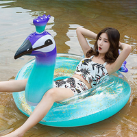 Jouets de fête pour piscine, licorne gonflable, flotteur de piscine à monter, flotteurs gonflables pour piscine