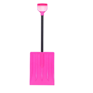 Pelle à neige rose portable légère pour enfants Outil de déneigement de patio de qualité bricolage
