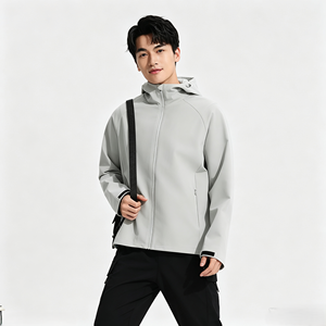   <span class=keywords><strong>Chaqueta</strong></span> Unisex de Tejido Softshell, de Una Sola Capa, Cortavientos, <span class=keywords><strong>Impermeable</strong></span> y Transpirable para Deportes al Aire Libre, Viajes, Desplazamientos y Salidas - Product Image 3